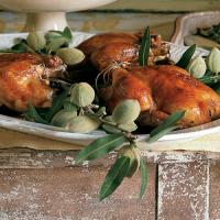 Roast Poussin with Prunes and Thyme image