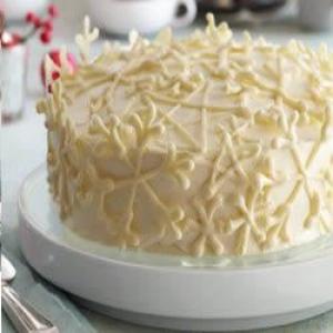 Vanilla Snowflake Cake_image