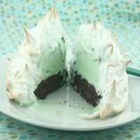Baked Alaska Mint Pie image