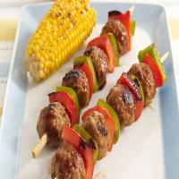 Sweet-and-Sour Meatball Skewers image