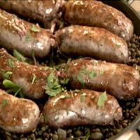 Italian Sausages with Lentils_image