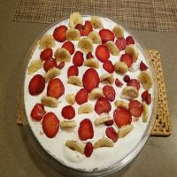 Easy Strawberry Banana Cream Pie image