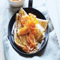 Breakfast Crepes with Candied Tangerines_image
