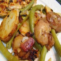 Potatoes in Green Beans_image