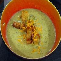 Broccoli and Cheese Soup with Croutons image