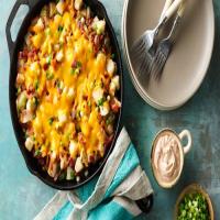 Loaded Mexican Chicken and Potato Skillet image