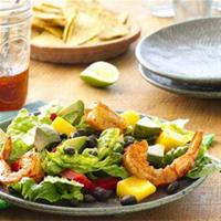 Shrimp and Mango Taco Salad_image