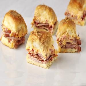 Pimento Cheese and Ham Sandwiches image