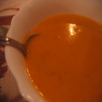 Winter Squash in Coconut Milk (Fusion Soup) image