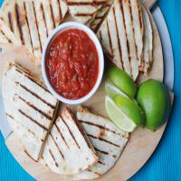 Grilled Chipotle-Chicken Quesadillas image