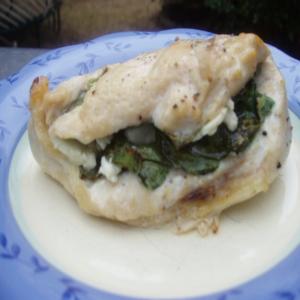 Chicken Breasts Stuffed with Feta and Spinach image