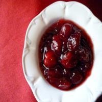 Cranberry Strawberry Sauce - Thanksgiving Christmas image