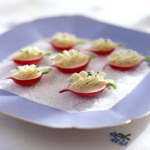 Radishes with Chive Butter image