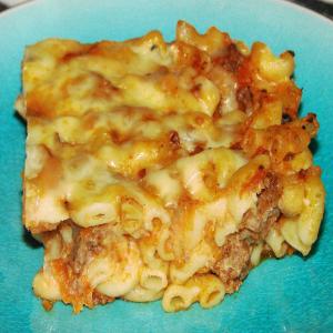 Beef, Cheese, and Noodle Bake image