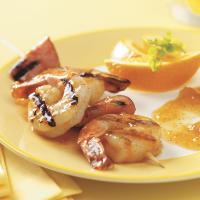 Grilled Shrimp with Apricot Sauce for 2 image