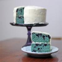 Blueberry Velvet Cake with Cream Cheese Frosting Recipe - (3.8/5) image