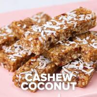 Cashew Coconut Bars Recipe by Tasty image