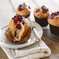 Blueberry-Raspberry Muffins image