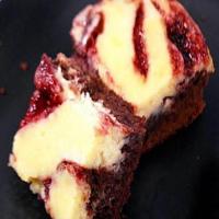 Raspberry Cream Cheese Brownies_image