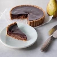 Bittersweet Chocolate and Pear Tart_image