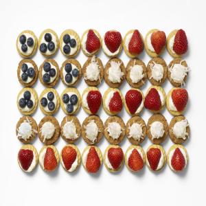 Fourth of July Coconut Cream Flag_image