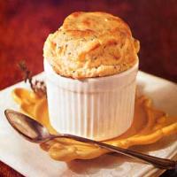 Goat Cheese and Herb Souffles image