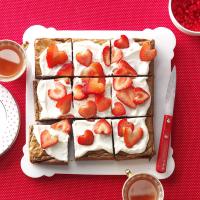 Strawberry Heart Brownies image