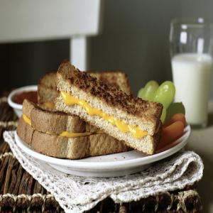 Grilled Cheese Sandwich Sticks for One_image
