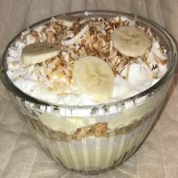 Banana Coconut Cream Dessert image