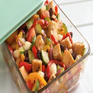 Grilled Bell Pepper Panzanella Salad_image