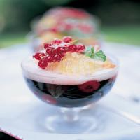 Melon and Berries Steeped in Red Wine, Sauternes, Basil, and Mint_image