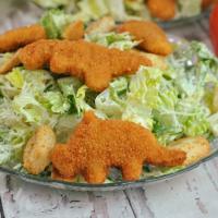 Dino Chicken Nugget Caesar Salad_image