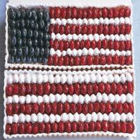 Creme Fraiche Filling for American Flag Tart_image