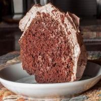 Devils Food Cake with Cool whip Frosting image