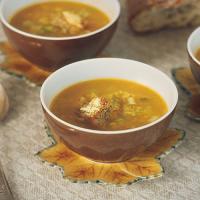Ginger Squash Soup with Parmesan Croutons_image