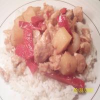 Sweet and Sour Pineapple Chicken_image