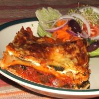 Three Cheese Spinach Lasagna image