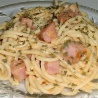 Italian Spaghetti with Ham_image