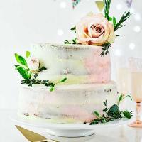 Easiest ever wedding cake image