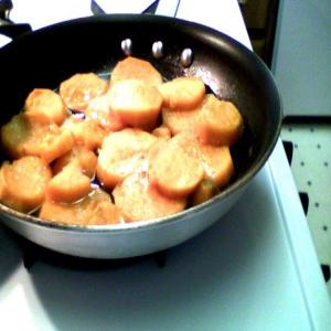 Top of Stove Fried Candied Sweet Potatoes_image