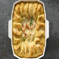 Turkey and Veggie Alfredo Pot Pie image