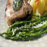 Asparagus With Butter and Parmesan Cheese image