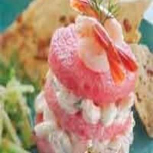Watermelon and Shrimp Salad_image