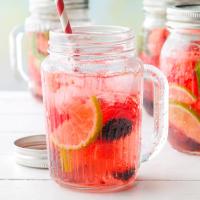 Watermelon and Blackberry Sangria image