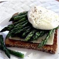 Poached Eggs and Asparagus image