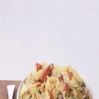 Orzo with Ham and Goat Cheese_image