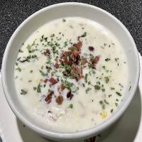 New England Clam and Corn Chowder with Herbs_image