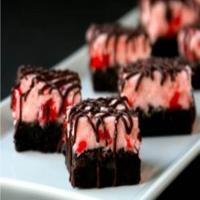 Dark Chocolate Cherry Cordial Brownies_image