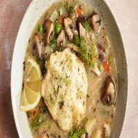 Mushroom-and-Dill Chicken and Dumplings image