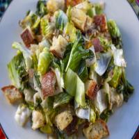 Escarole Salad with Anchovy Vinaigrette_image